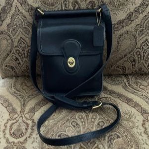 Vintage black Coach crossbody